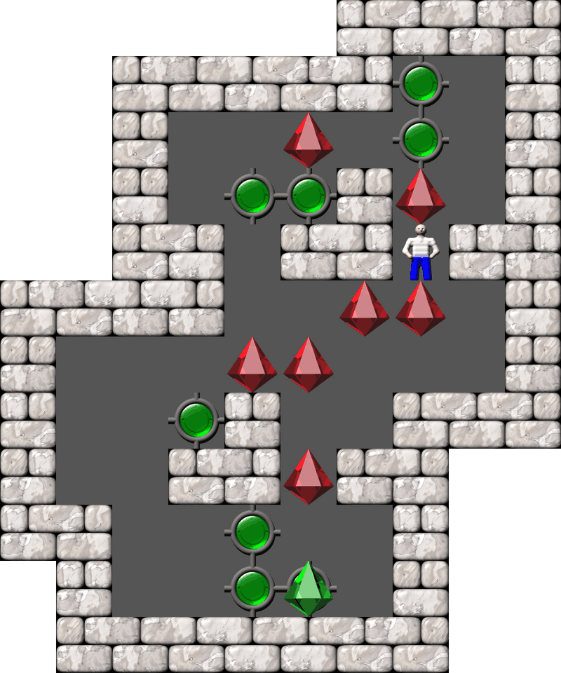 Sokoban Revenge 32 level 19